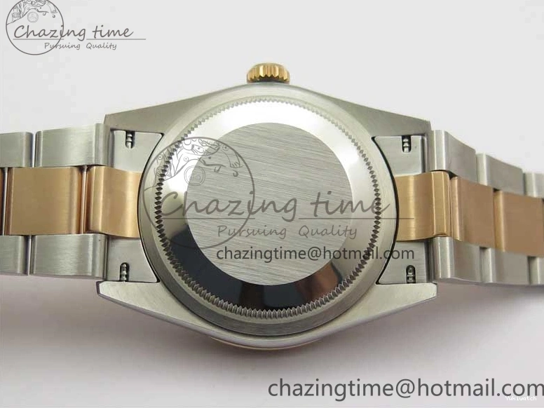 RG BP Best Dial Maker Edition 1:1 Gray Oyster on DateJust SS Roman Bracelet 126201 36 0224